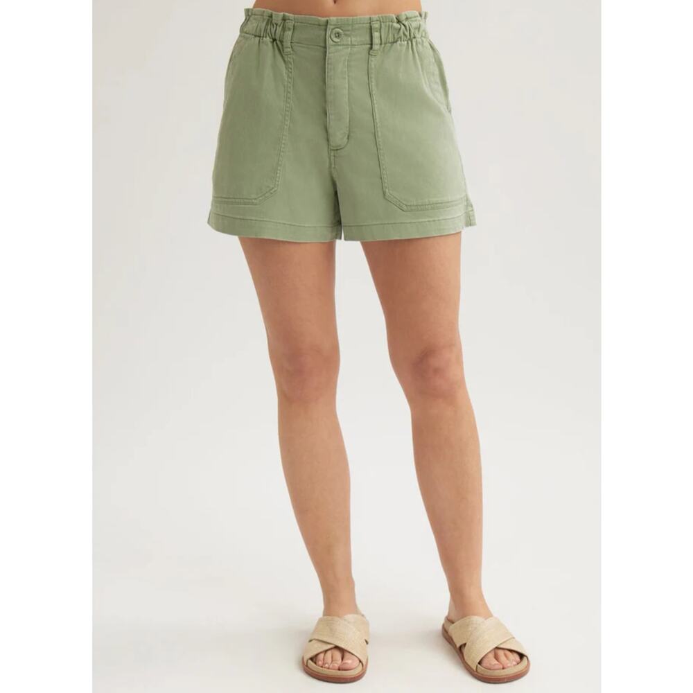 Callie Ruffle Short - Olive Grove - Picture 4 of 4